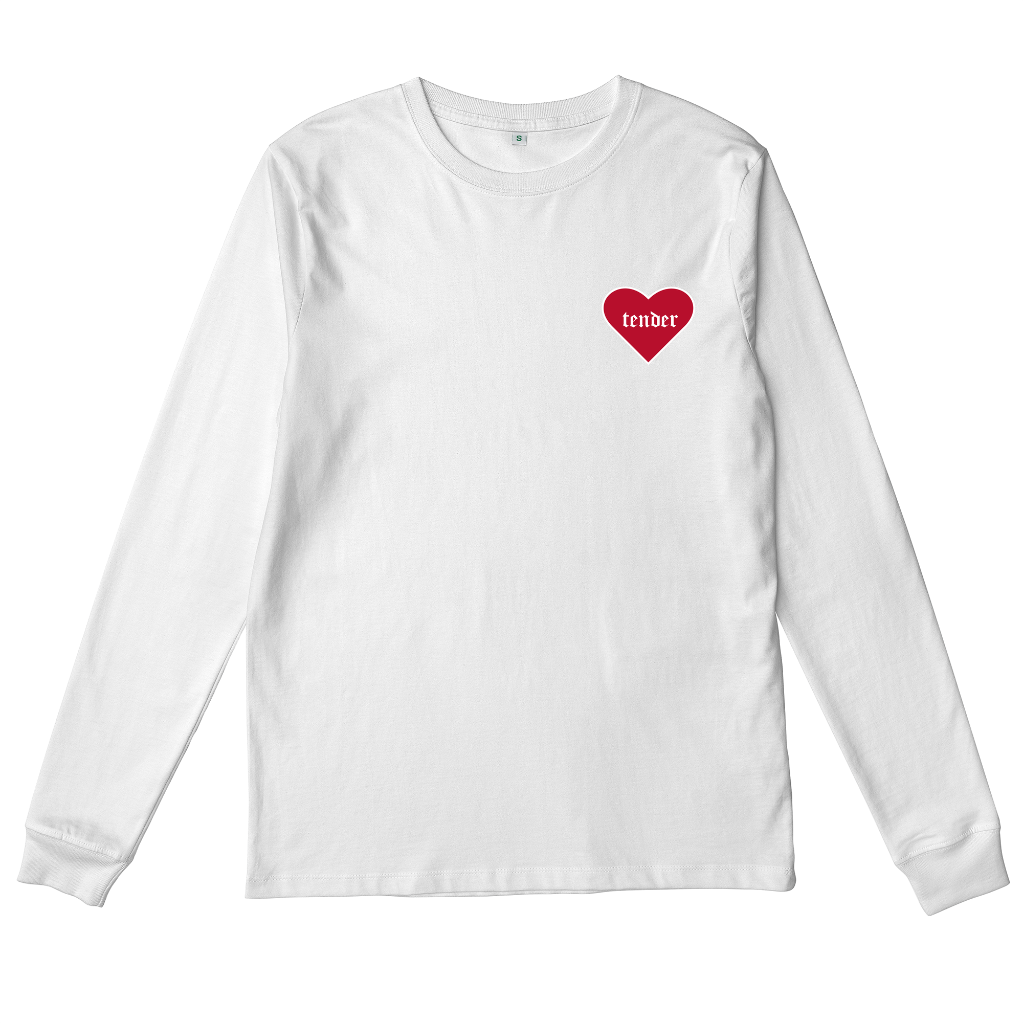 TENDER HEARTED - Organic Long Sleeve With Cuffs