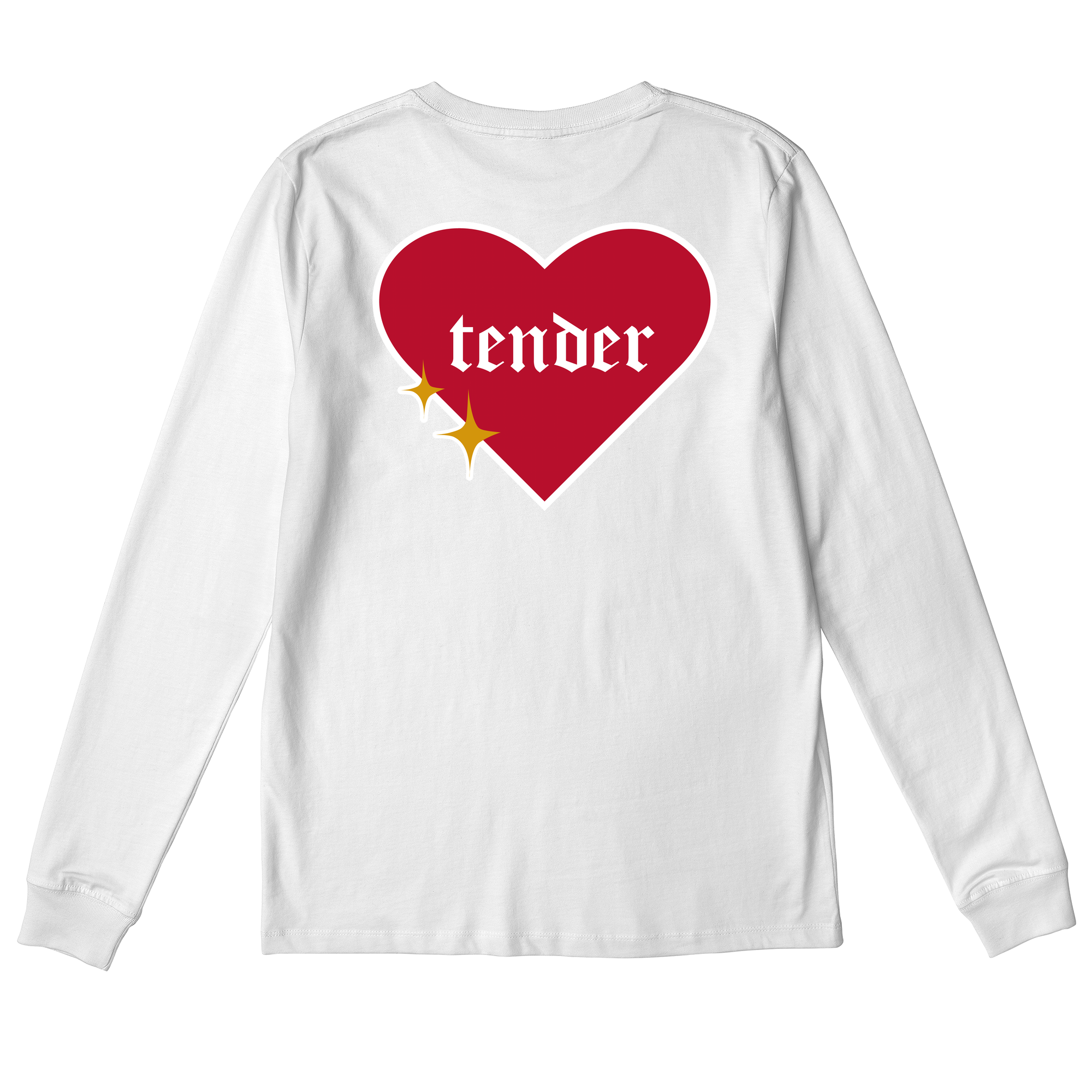TENDER HEARTED - Organic Long Sleeve With Cuffs